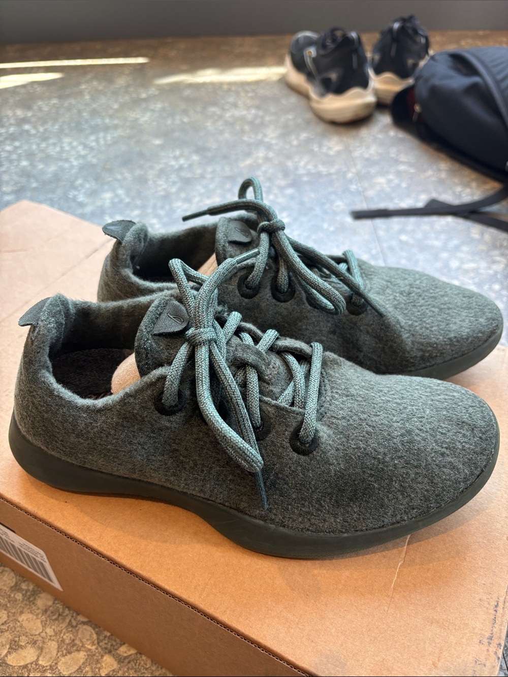 allbirds Wool Sneakers - Forest Green - Women’s Sz 8